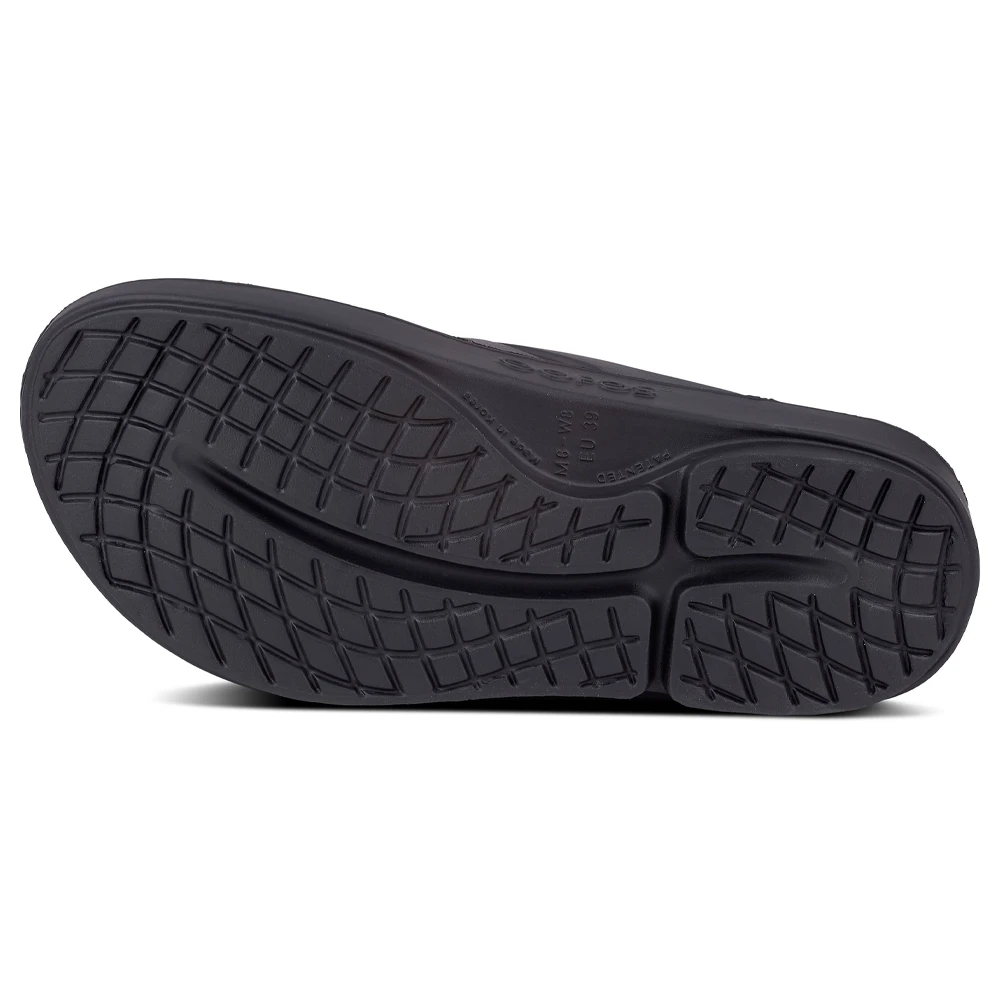OOFOS OOriginal Black Sandal (Unisex) 9 OOFOS OOriginal Black Sandal (Unisex) - Image 7