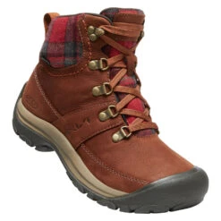 Keen Kaci III Winter Waterproof Boot Tortoise Shell/Red Plaid (Women's)