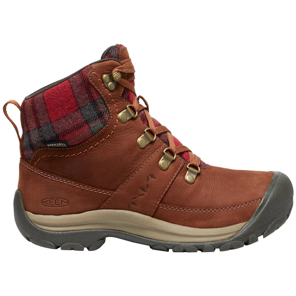 Keen Kaci III Winter Waterproof Boot Tortoise Shell/Red Plaid (Women's) 5 Keen Kaci III Winter Waterproof Boot Tortoise Shell/Red Plaid (Women's) - Image 3