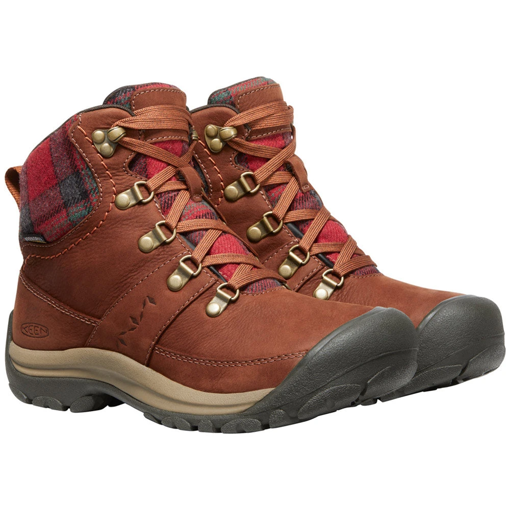 Keen Kaci III Winter Waterproof Boot Tortoise Shell/Red Plaid (Women's) 6 Keen Kaci III Winter Waterproof Boot Tortoise Shell/Red Plaid (Women's) - Image 4
