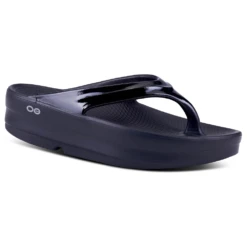 OOFOS OOmega OOlala Black Sandal (Women's) -Dansko Shop 1410BLACK 2
