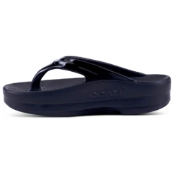 OOFOS OOmega OOlala Black Sandal (Women's) -Dansko Shop 1410BLACK 4