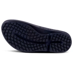 OOFOS OOmega OOlala Black Sandal (Women's) -Dansko Shop 1410BLACK 7