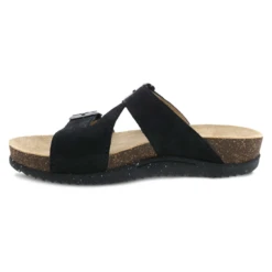 Dansko Dayna Slide Sandal Black Suede (Women's) 7 Dansko Dayna Slide Sandal Black Suede (Women's) -Dansko Shop 2106470200 2