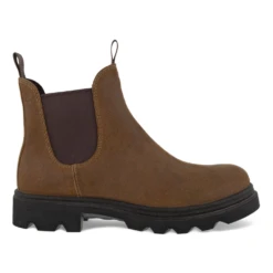 ECCO Grainer Cocoa Brown Chelsea Boot (Women's) -Dansko Shop 21470305482 2