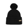 Superyellow Kide Black Merino Wool Beanie (Unisex) -Dansko Shop 2151 01