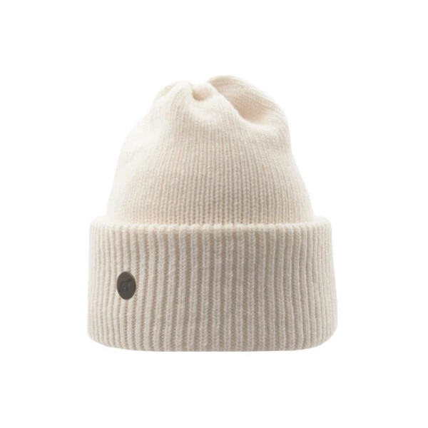 Superyellow Norden Off-White Merino Wool Beanie (Unisex) 3 Superyellow Norden Off-White Merino Wool Beanie (Unisex)