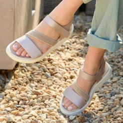 ECCO Flowt Rose Metallic Sandal (Women's) 19 ECCO Flowt Rose Metallic Sandal (Women's) -Dansko Shop 27371351487