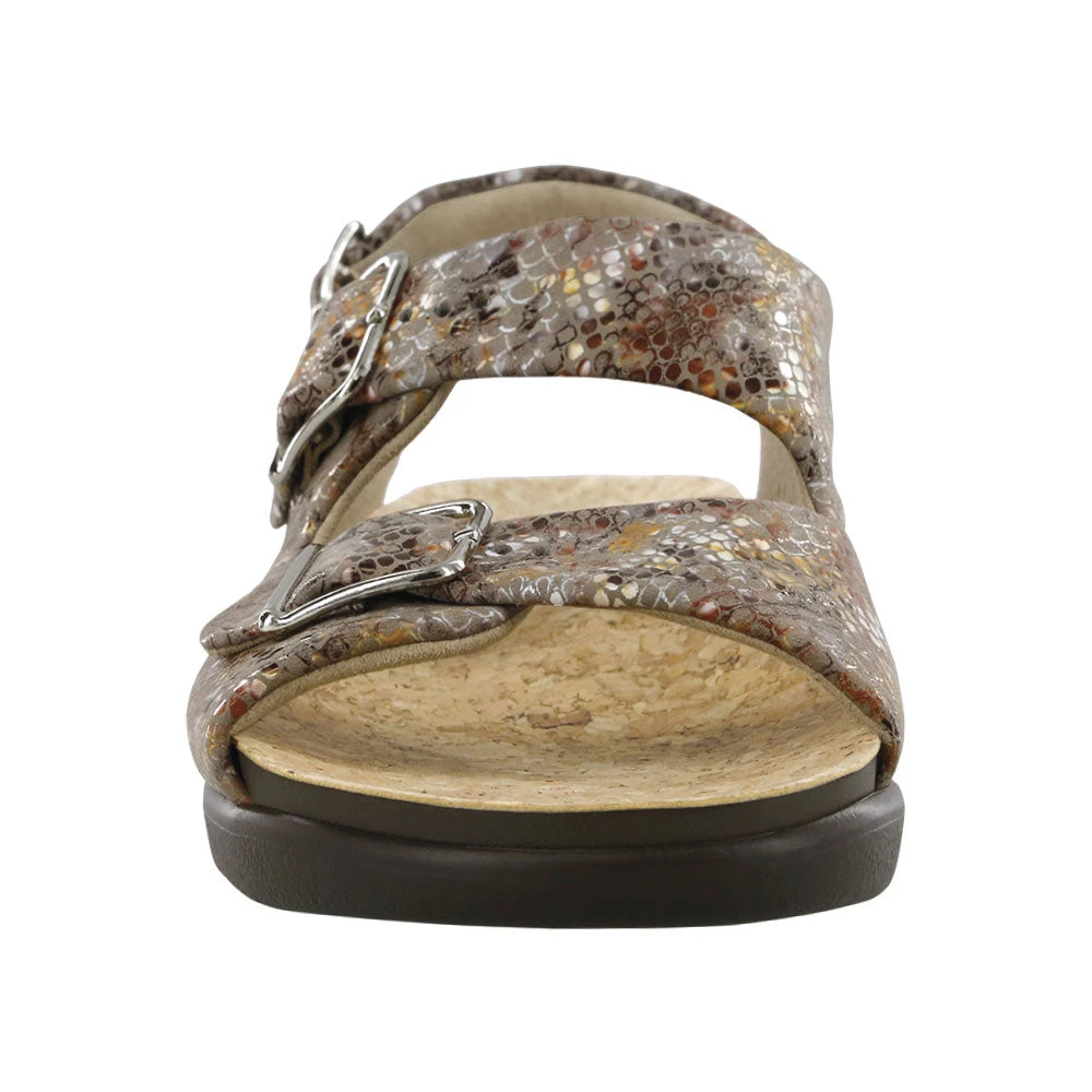 SAS Relaxed Sandal Multisnake Taupe Leather (Women's) 5 SAS Relaxed Sandal Multisnake Taupe Leather (Women's) - Image 3