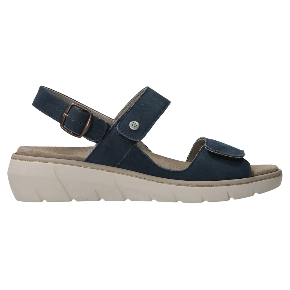 Wolky Santorini Denim Nubuck Sandal (Women's) 3 Wolky Santorini Denim Nubuck Sandal (Women's)
