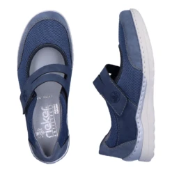 Rieker 48953-14 Jeans Combo Mary Jane Shoe (Women's) -Dansko Shop 4895314 9