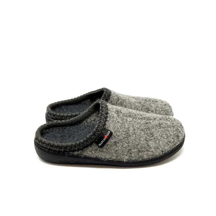 Haflinger AT Slipper Grey Speckle (Women's & Men's) 4 Haflinger AT Slipper Grey Speckle (Women's & Men's) - Image 2