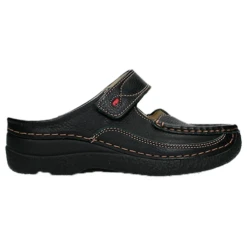 Wolky Roll Slipper Black (Women's)