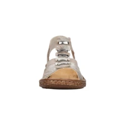 Rieker 62850-90 Rose Metallic Sandal (Women's) -Dansko Shop 6285090 6