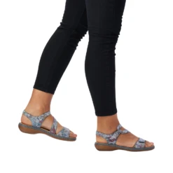 Rieker Regina C7 Adria Multi Leather Sandal (Women's) -Dansko Shop 659C790 10