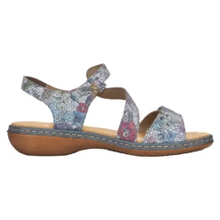 Rieker Regina C7 Adria Multi Leather Sandal (Women's) -Dansko Shop 659C790 2
