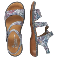 Rieker Regina C7 Adria Multi Leather Sandal (Women's) -Dansko Shop 659C790 9
