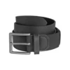 Bison Designs Box Canyon™ Comfort Belt Black Silver Buckle 38mm (Men's) -Dansko Shop 713CHBK