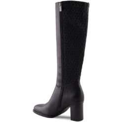 AquaDiva Tessa Waterproof Boot Black (Women's) -Dansko Shop AD1256BLK 1