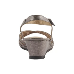 David Tate Admire Pewter Wedge Heel (Women's) -Dansko Shop ADMIREPWT 3