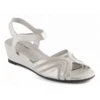 David Tate Admire Silver Wedge Heel (Women's) 1 David Tate Admire Silver Wedge Heel (Women's) -Dansko Shop ADMIRESLV 1