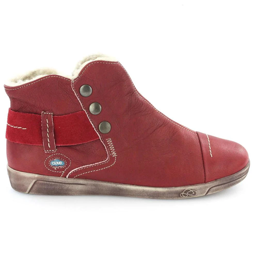 Cloud Footwear Aline Red Wool Lining Boot (Women's) 4 Cloud Footwear Aline Red Wool Lining Boot (Women's) - Image 2