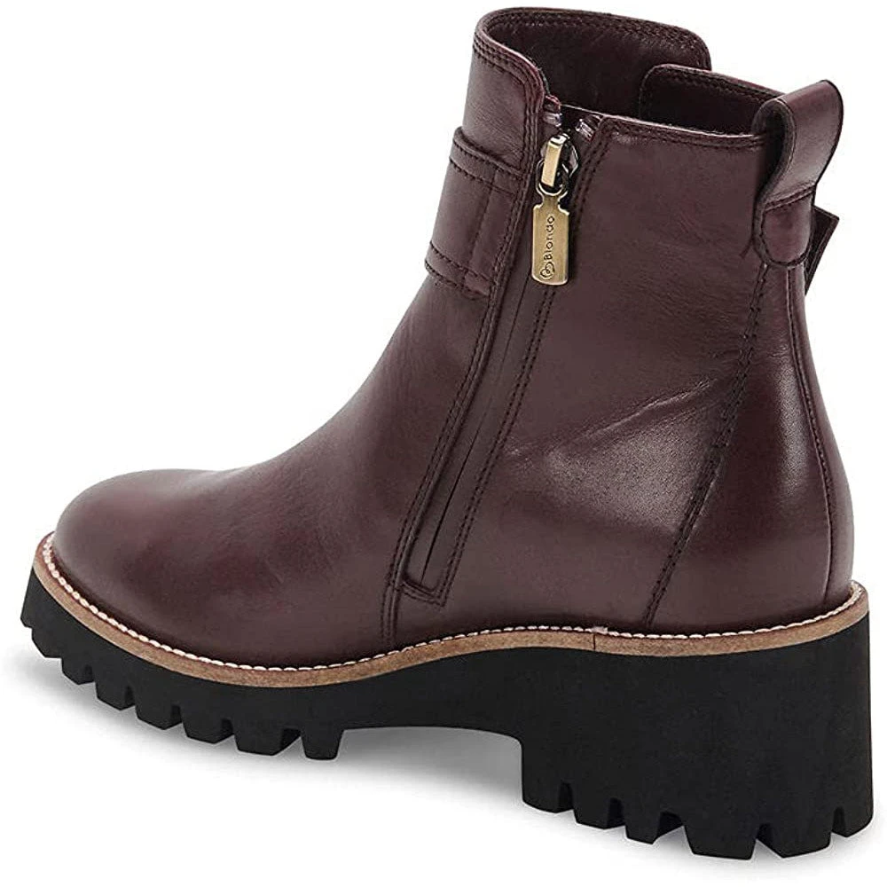 Blondo Dagger Waterproof Boot Wine Leather (Women's) 8 Blondo Dagger Waterproof Boot Wine Leather (Women's) - Image 6