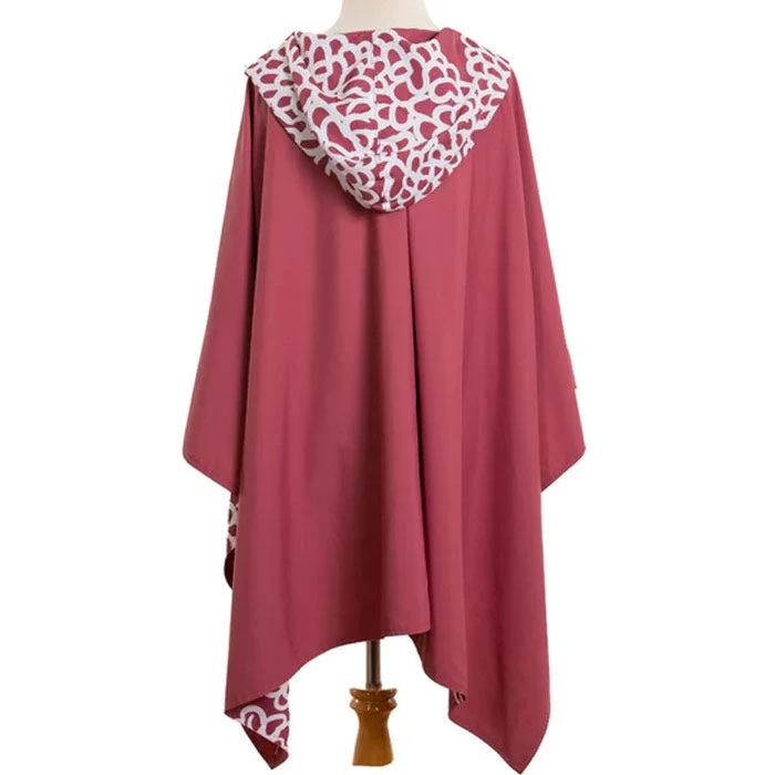 RAINRAPS RainRap Hooded Berry & Berry Clouds (Women's) 6 RAINRAPS RainRap Hooded Berry & Berry Clouds (Women's) - Image 4