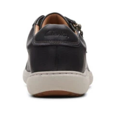 Clarks Nalle Lace Black Leather (Women's) -Dansko Shop Black6