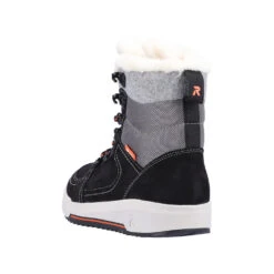 Rieker W017000 Adonia 70 Sporty Boot Black (Women's) -Dansko Shop Blk 10 0322858e a4ca 4cec bb16 93327fce303a