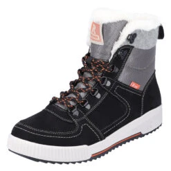 Rieker W017000 Adonia 70 Sporty Boot Black (Women's)