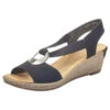 Rieker Fanni H6 Wedge Sandal Black (Women's) -Dansko Shop Blk 1 3da6cc6b c2b3 4754 8c42 2f6aa9138c6d