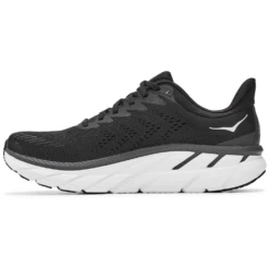 Hoka One One Hoka Clifton 7 Black/White (Men's) -Dansko Shop Blk 2