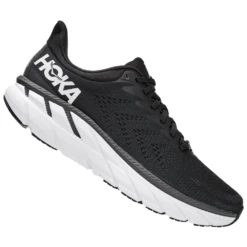 Hoka One One Hoka Clifton 7 Black/White (Men's) -Dansko Shop Blk 3