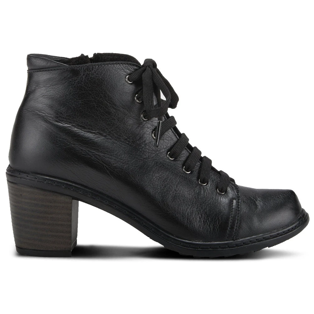 Spring Step Zelanie Bootie Black Leather (Women's) 5 Spring Step Zelanie Bootie Black Leather (Women's) - Image 3