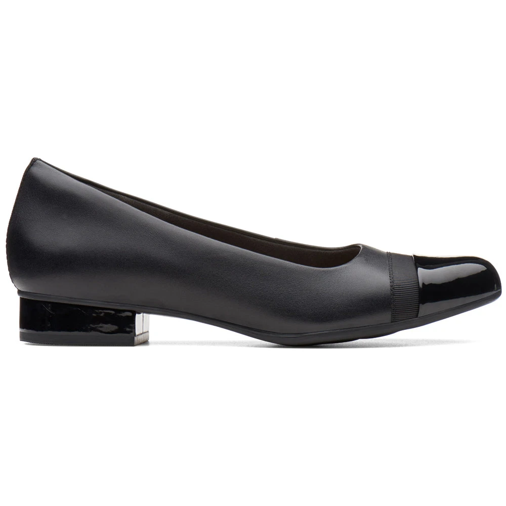 Clarks Juliet Monte Slip-On Black Leather (Women's) 5 Clarks Juliet Monte Slip-On Black Leather (Women's) - Image 3