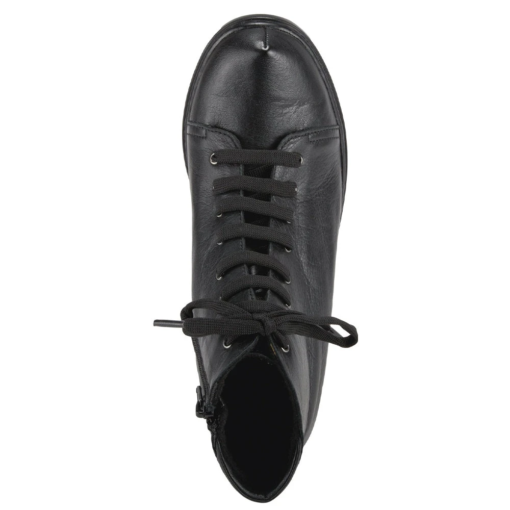 Spring Step Zelanie Bootie Black Leather (Women's) 6 Spring Step Zelanie Bootie Black Leather (Women's) - Image 4