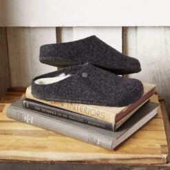 Birkenstock Zermatt Wool Slipper Black (Unisex) -Dansko Shop Blk 4 676f0e9f 8d64 4ef0 918f c79fbe46d36b