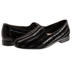 Trotters Liz III Slip-On Black/Black Patent (Women's) -Dansko Shop Blk 8 cd5a6194 763c 4204 bf85 c522308e5d3c