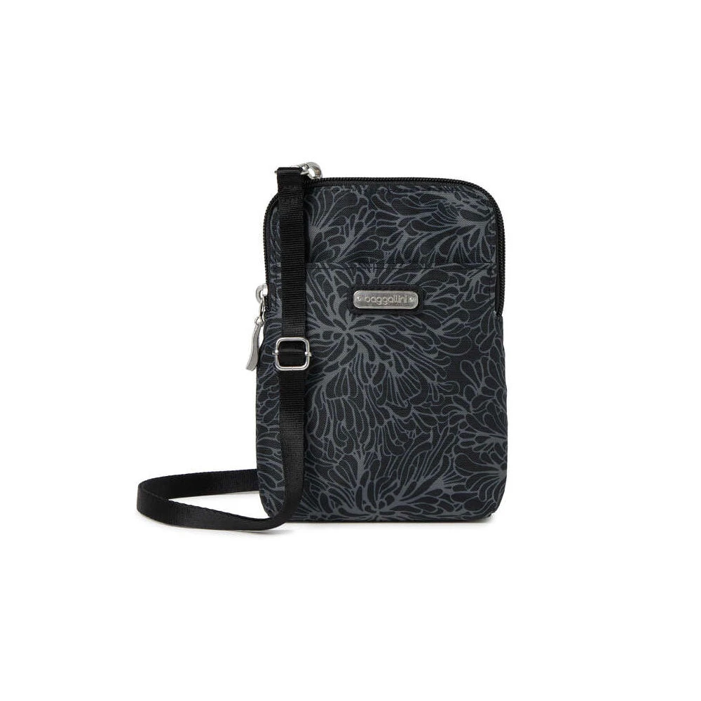 Baggallini Take Two RFID Bryant Crossbody Midnight Blossom 3 Baggallini Take Two RFID Bryant Crossbody Midnight Blossom