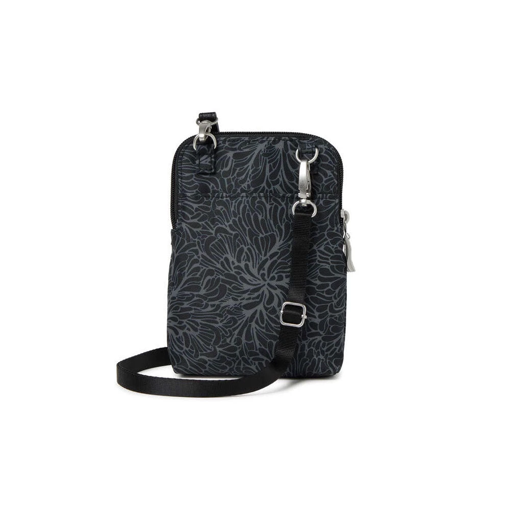 Baggallini Take Two RFID Bryant Crossbody Midnight Blossom 4 Baggallini Take Two RFID Bryant Crossbody Midnight Blossom - Image 2