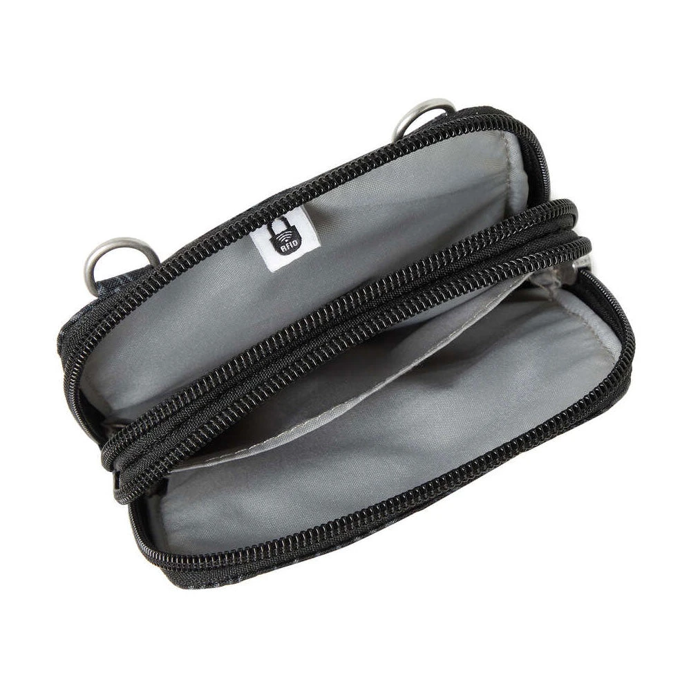 Baggallini Take Two RFID Bryant Crossbody Midnight Blossom 6 Baggallini Take Two RFID Bryant Crossbody Midnight Blossom - Image 4