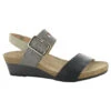 Naot Dynasty Wedge Black/Grey/Beige (Women's) 1 Naot Dynasty Wedge Black/Grey/Beige (Women's) -Dansko Shop BlkGry 1