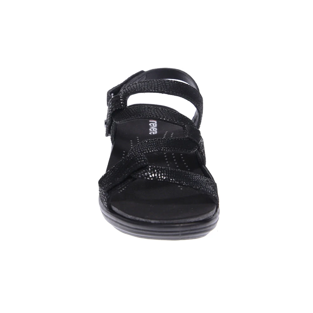 Revere Miami Sandal Black Lizard (Women's) 6 Revere Miami Sandal Black Lizard (Women's) - Image 4