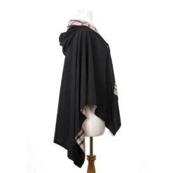 RAINRAPS RainPap Hooded Black & Pink Plaid (Women's) -Dansko Shop BlkPinkP 4