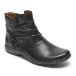 Cobb Hill Rush Boot Black Leather (Women's)