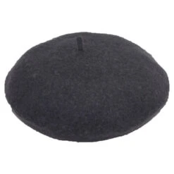 Jeanne Simmons Wool Beret Black (Women's)