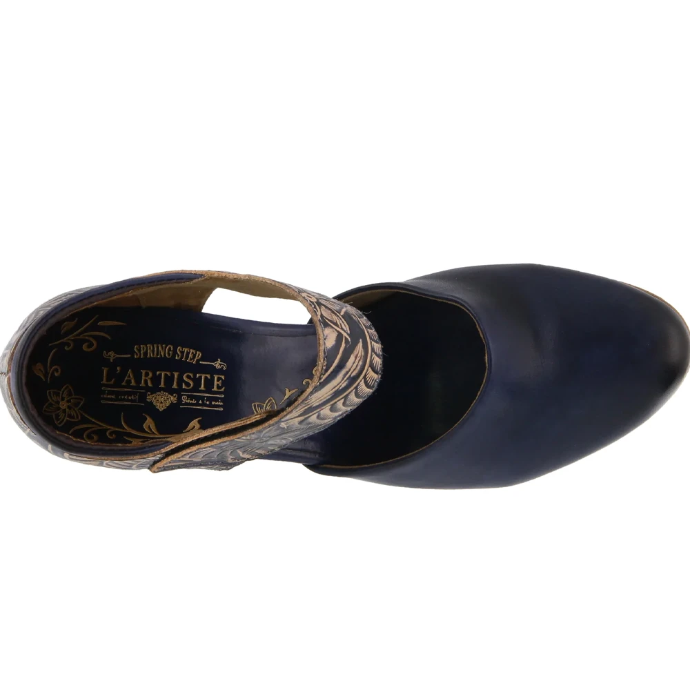 L'Artiste By Spring Step Toolie Blue Leather (Women's) 5 L'Artiste By Spring Step Toolie Blue Leather (Women's) - Image 3