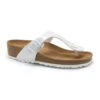 Sabatini Bari Sandal Bianco White (Women's) -Dansko Shop Bori WhtSp 1