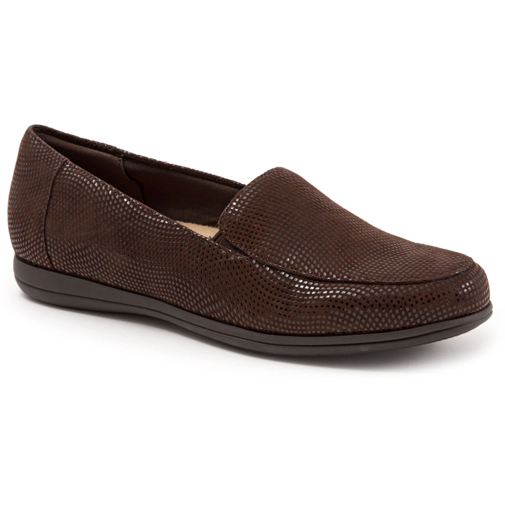 Trotters Deanna Slip-On Brown Mini Dots (Women's) 3 Trotters Deanna Slip-On Brown Mini Dots (Women's)